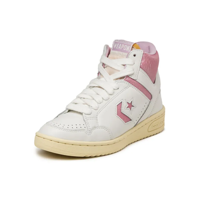 Leder Sneaker|High-Top Sneaker*Converse x Shai Gilgeous-Alexander Shai Weapon Vintage White / Winsome Orchid