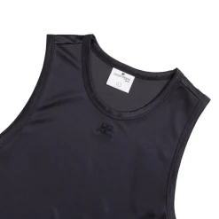 T-Shirts*Courreges Football Jersey Tank Top Navy