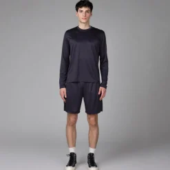 T-Shirts*Courreges Football Jersey Longsleeve Navy