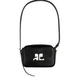 Taschen*Courreges Reedition Leather Camera Bag Black