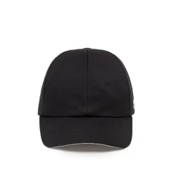 Caps & Bucket Hats*Courreges Signature Cotton Cap Black