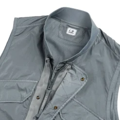 Westen*C.P. Company Chrome-R Lens Vest Stormy Weather