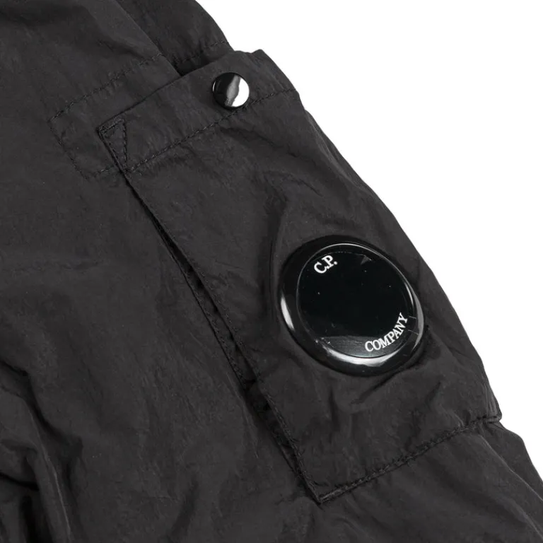 Jacken*C.P. Company Chrome-R Padded Overshirt Black