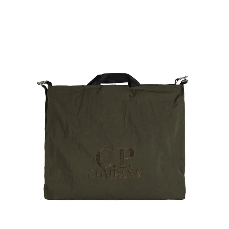 Taschen*C.P. Company Plain Paper Touch Tote Bag Ivy Green