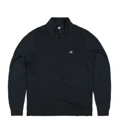 T-Shirts*C.P. Company Stretch Piquet Polo Long Sleeve Total Eclipse