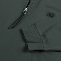 T-Shirts*C.P. Company Stretch Piquet Polo Long Sleeve Dark Shadow