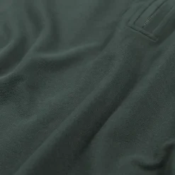 T-Shirts*C.P. Company Stretch Piquet Polo Long Sleeve Dark Shadow