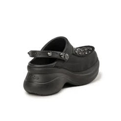 Vegane Sneaker|Plateau Sneaker*Crocs Bae Studded Clog W Black