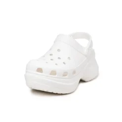 Vegane Sneaker|Plateau Sneaker*Crocs Classic Bae Clog W White