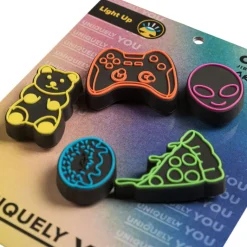 Stuff*Crocs LED Dude Bro Jibbitz 5-PacK Multicolor
