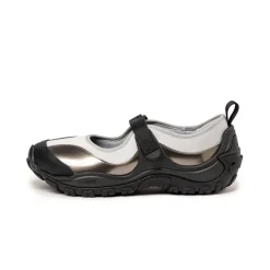 Vegane Sneaker|Ballerinas*Crocs Terre Ballet Black / Silver Metallic