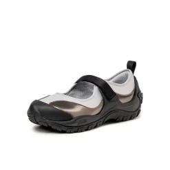 Vegane Sneaker|Ballerinas*Crocs Terre Ballet Black / Silver Metallic