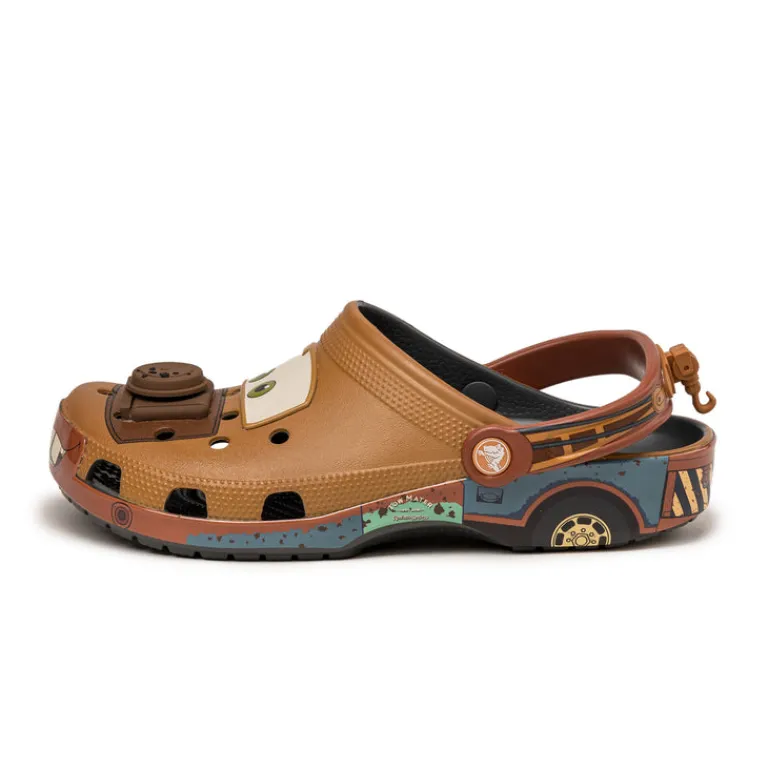Vegane Sneaker|Mules & Slides*Crocs x Disney & Pixar Cars Classic Clog *Mater* Slate Grey