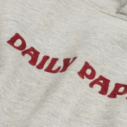 Hoodies*Daily Paper Chain Stitch Oversized Hoodie Grey Melange