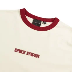 T-Shirts*Daily Paper Dotted Type T-Shirt Beige