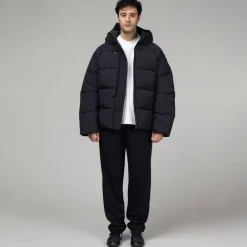 Jacken*Daily Paper Relaxed Puffer Black