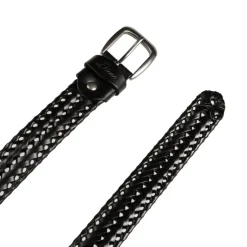 Gürtel*Dime Braided Leather Belt Black