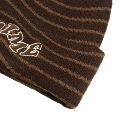 Beanies*Dime College Wave Cuff Beanie Black