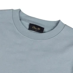 Crewnecks*Dime Cursive Small Logo Crewneck Blue Fog