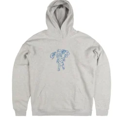 Hoodies*Dime Fighter Hoodie Ash