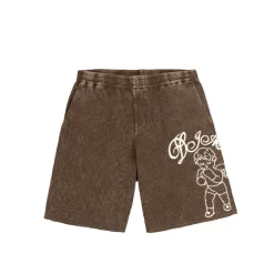 Shorts*Dime Fighter Waffle Shorts Brown Washed