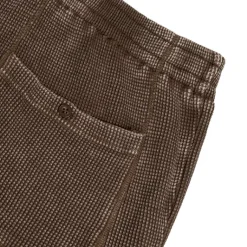 Shorts*Dime Fighter Waffle Shorts Brown Washed