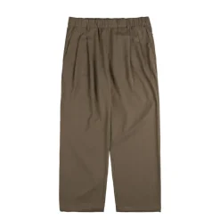 Hosen*Dime Pleated Twill Pants Camel