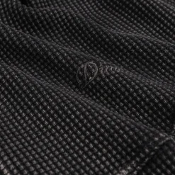Hoodies*Dime Premium Waffle Zip Hoodie Faded Black
