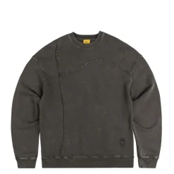 Crewnecks*Dime Reverse Stitch Crewneck Charcoal Washed