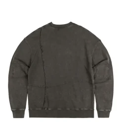 Crewnecks*Dime Reverse Stitch Crewneck Charcoal Washed