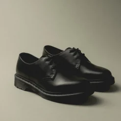 Leder Sneaker*Dr. Martens 1461 *Mono* Black Smooth