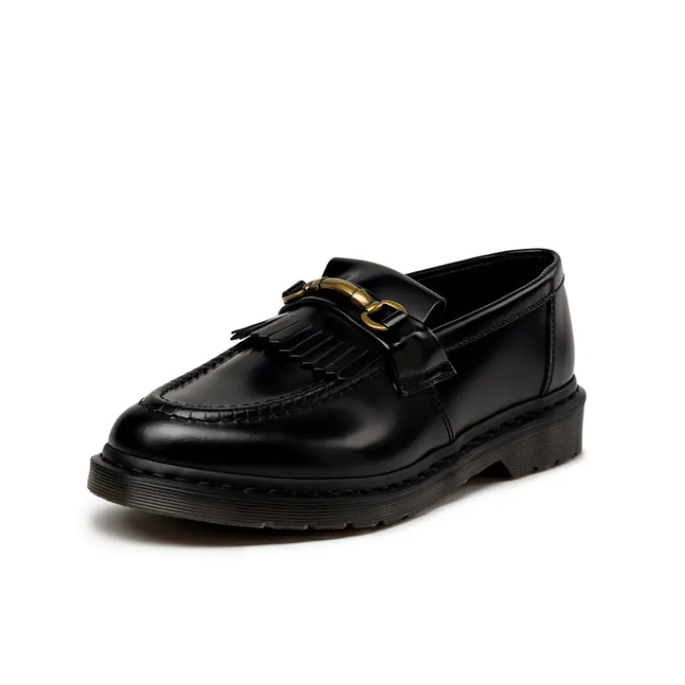 Leder Sneaker*Dr. Martens Adrian Snaffle Loafer Black