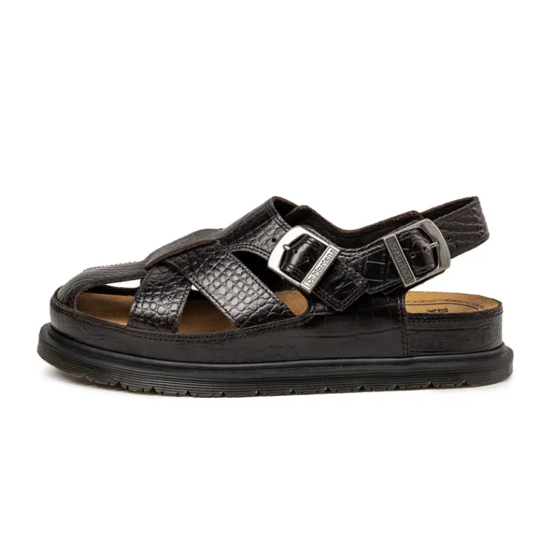 Leder Sneaker|Sandals*Dr. Martens Fisherman Sandal Dark Brown