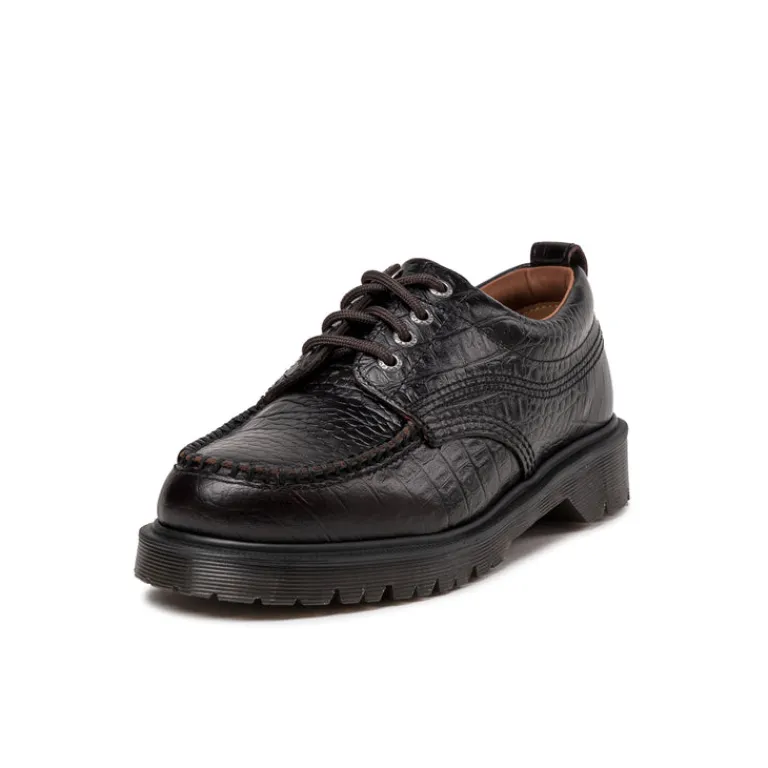 Plateau Sneaker|Leder Sneaker*Dr. Martens Lowell Dark Brown