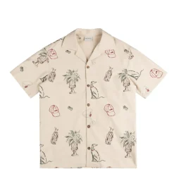 Hemden*Drole de Monsieur La Chemise Brodée Country Club Ecru