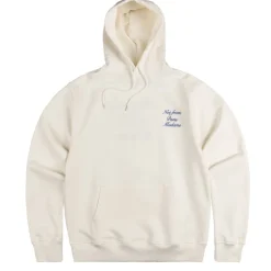 Hoodies*Drole de Monsieur Le Hoodie Slogan Cursive Off White