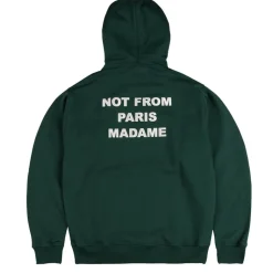 Hoodies*Drole de Monsieur Le Hoodie Slogan Dark Green