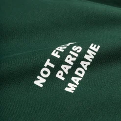 Hoodies*Drole de Monsieur Le Hoodie Slogan Dark Green