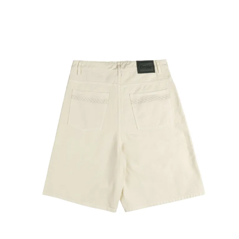Shorts*Drole de Monsieur Le Short Baggy Ecru Off White
