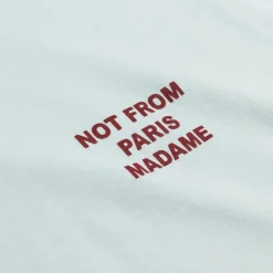 T-Shirts*Drole de Monsieur Le T-Shirt Slogan Light Blue