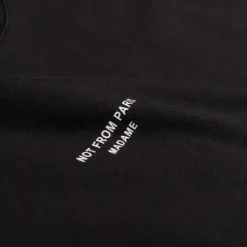 T-Shirts*Drole de Monsieur Le T-Shirt Slogan Classique Black