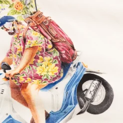 T-Shirts*Drole de Monsieur Le T-Shirt Golfeur Off White