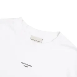 T-Shirts*Drole de Monsieur Le T-Shirt Slogan Classique White