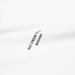 T-Shirts*Drole de Monsieur Le T-Shirt Slogan Classique White