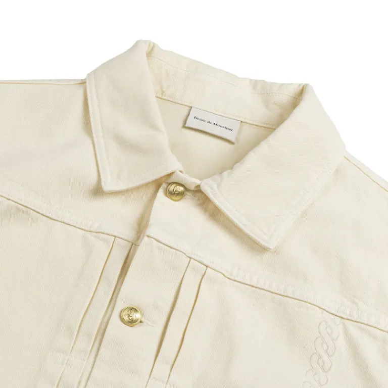 Jacken*Drole de Monsieur Le Veste Denim Medicis Off-White