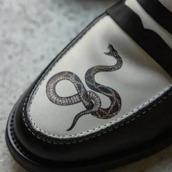 Leder Sneaker|Loafer*Duke + Dexter Wilde Penny Loafer Snake