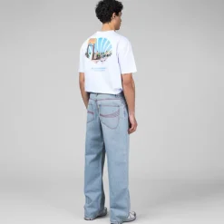 Hosen*ERL Straight Venice Jeans Woven Blue