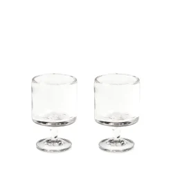 Geschirr*Frama 0405 Stem Glass Set Of Two Small Clear