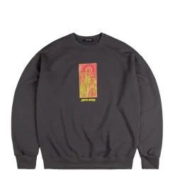Crewnecks*Fucking Awesome Hate The Pain Away Crewneck Charcoal