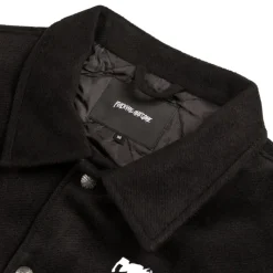Jacken*Fucking Awesome Korea Bar Varsity Jacket Black